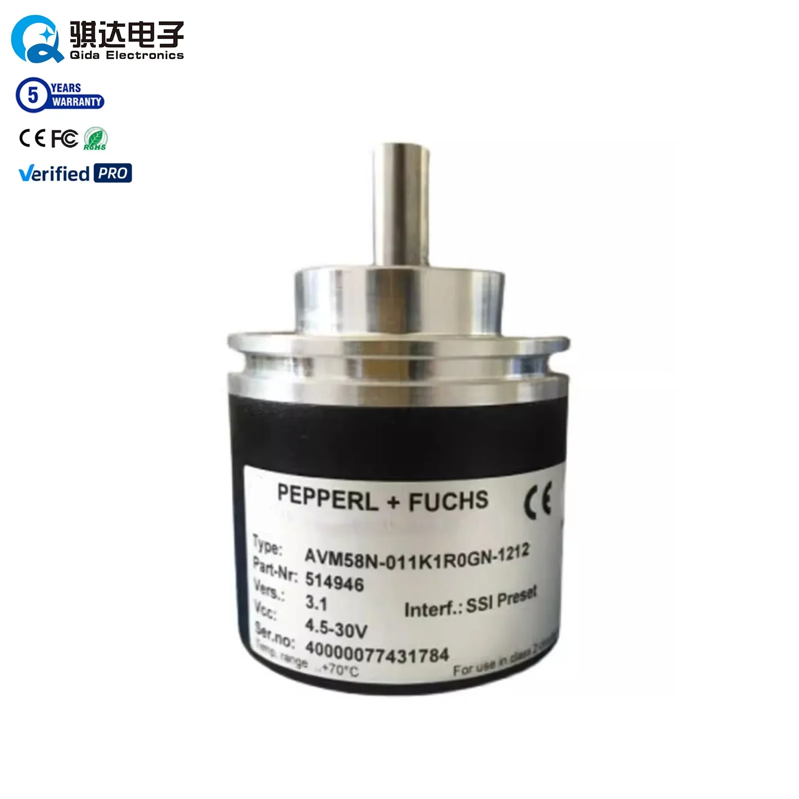 2026 New Original PEPPERL+FUCHS AVM58N-011K1R0GN-1212 ROTARY ENCODERS ABSOLUT STANDARD in Stock
2026 New Original PEPPERL+FUCHS AVM58N-011K1R0GN-1212 ROTARY ENCODERS ABSOLUT STANDARD in Stock