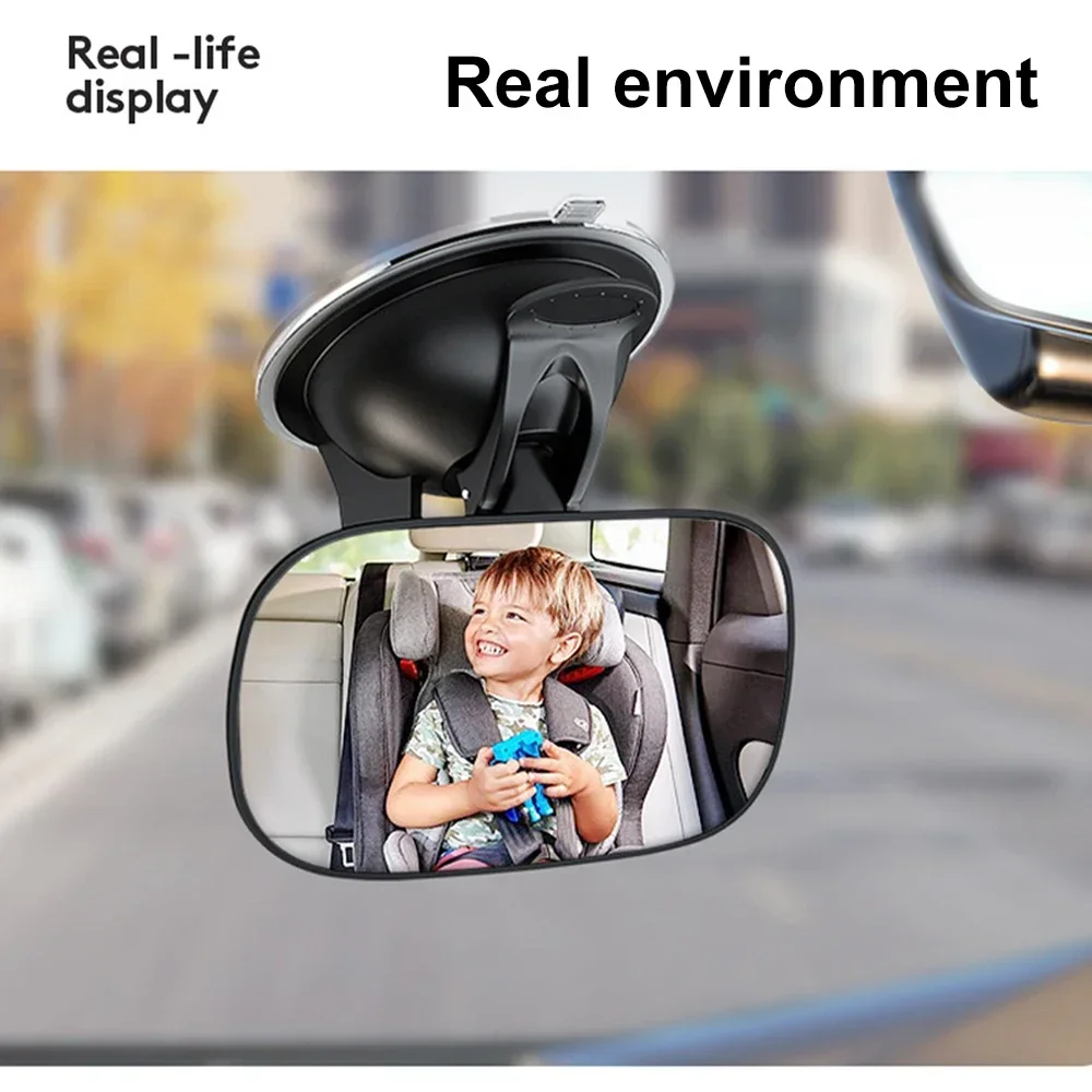Universal 360 Adjustable Car Baby Safety Mirror for Rear Facing Car Seat Wide Angle View Anti Glare Monitor Kids Child
Universal 360 Adjustable Car Baby Safety Mirror for Rear Facing Car Seat Wide Angle View Anti Glare Monitor Kids Child
