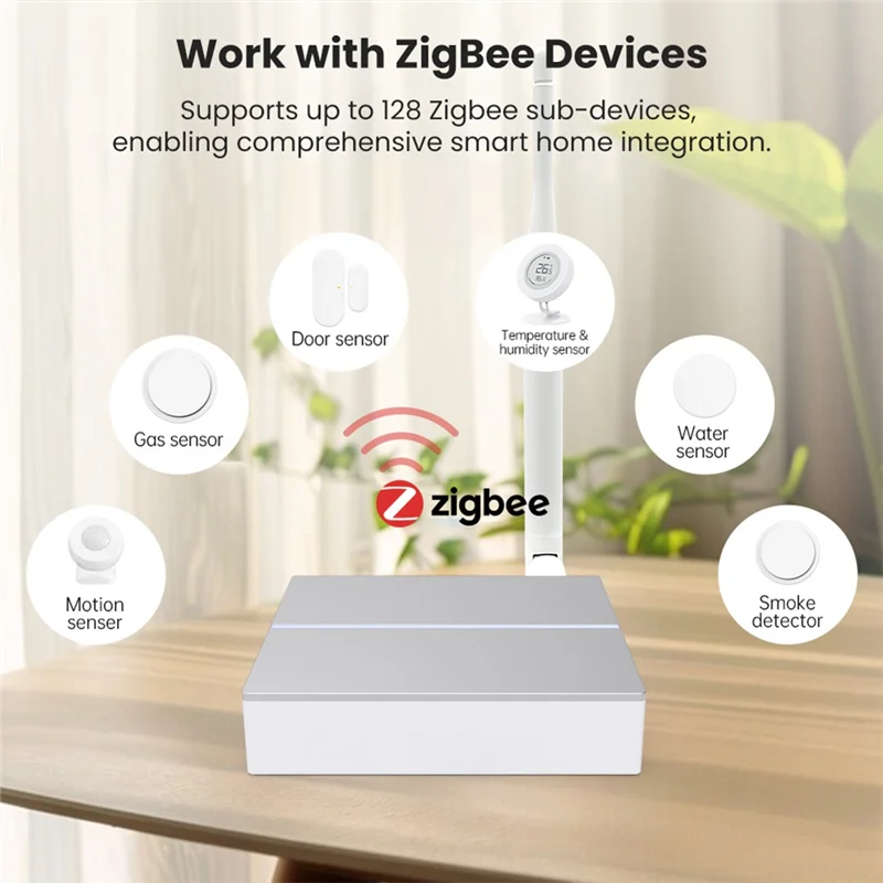 B04C-Tuya Zigbee3.0 Smart Gateway Hub Проводной шлюзовый мост с антенной для умного домашнего моста Беспроводной пульт дистанционного управления
B04C-Tuya Zigbee3.0 Smart Gateway Hub Проводной шлюзовый мост с антенной для умного домашнего моста Беспроводной пульт дистанционного управления