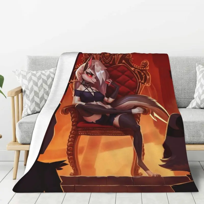 Custom Helluva Boss Black Humor Animated Musical Film Blanket Fleece Spring Autumn Warm Flannel Throw Blankets Sofa Bed Quilt
Custom Helluva Boss Black Humor Animated Musical Film Blanket Fleece Spring Autumn Warm Flannel Throw Blankets Sofa Bed Quilt