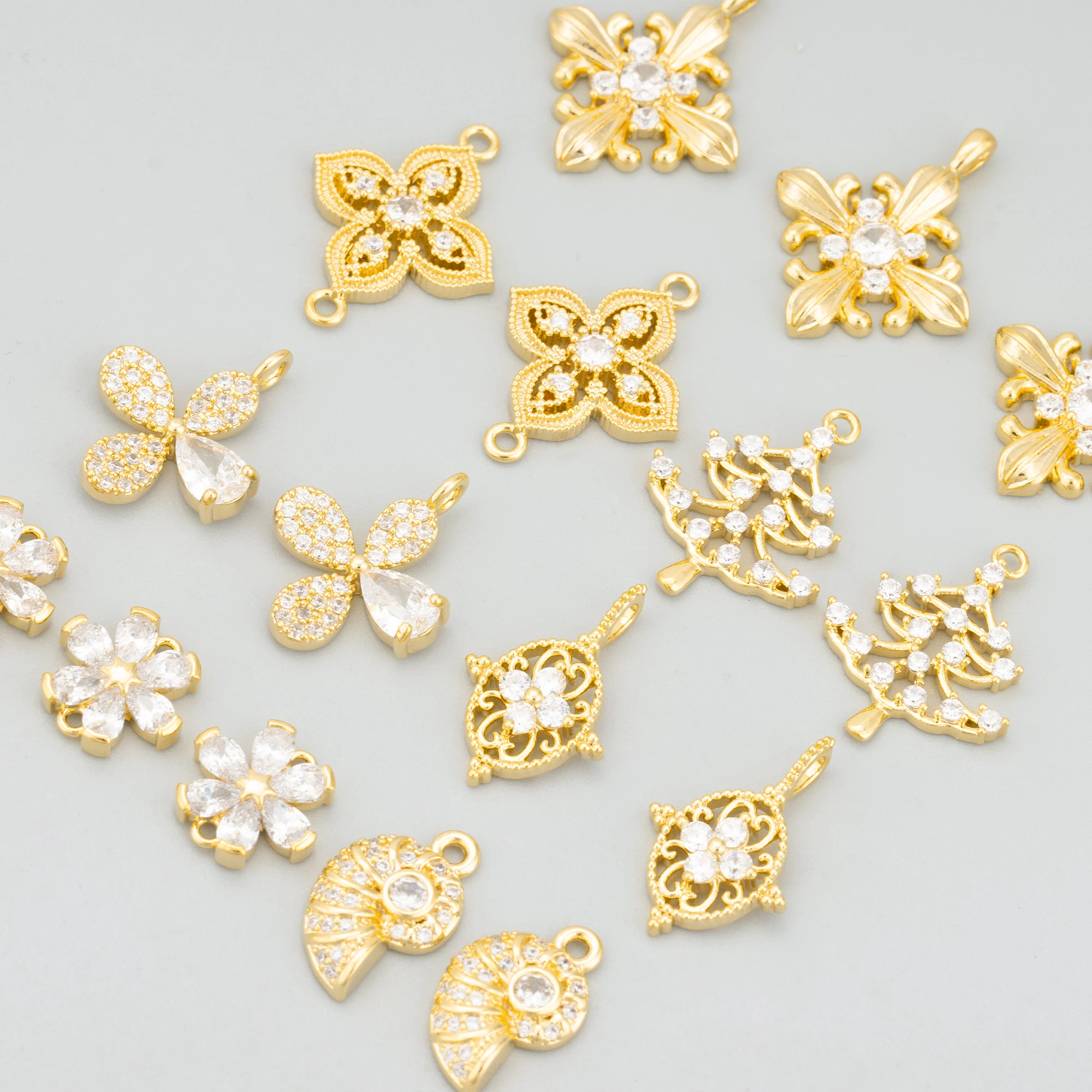 MH94,6pcs/lot,High Quality Diy Pendants 18K Gold Rhodium Plated Copper Zircons Charms Diy Jewelry Findings Accessories
MH94,6pcs/lot,High Quality Diy Pendants 18K Gold Rhodium Plated Copper Zircons Charms Diy Jewelry Findings Accessories