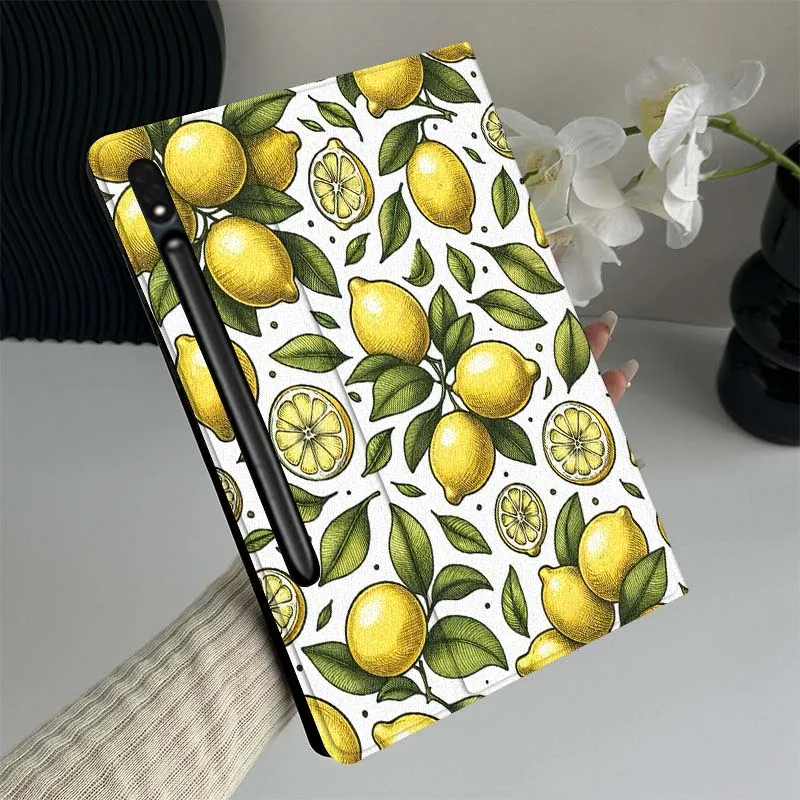 Lemon Fruit Leaf Pattern Tablet Case For Samsung Galaxy Tab S7 S8 S9 S10 FE Lite Gift
Lemon Fruit Leaf Pattern Tablet Case For Samsung Galaxy Tab S7 S8 S9 S10 FE Lite Gift
