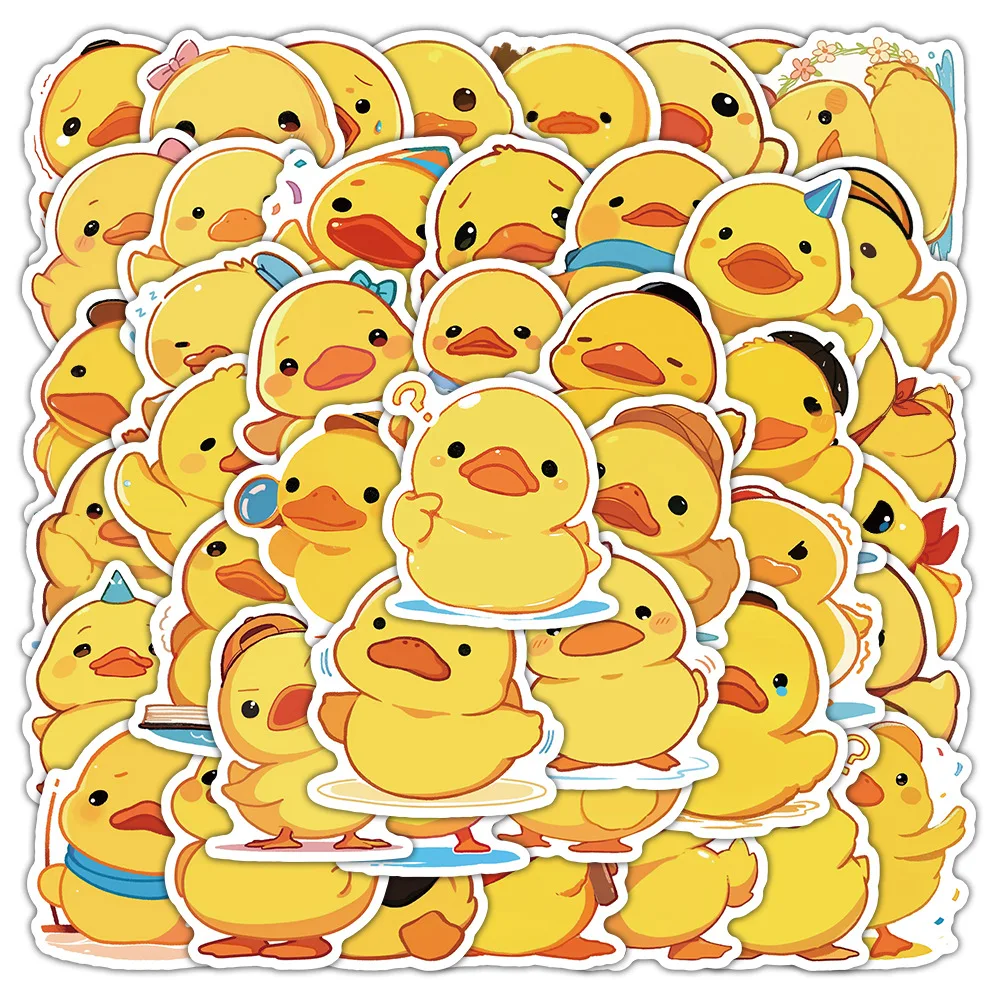 10/30/50PCS Little Yellow Duck Stickers Cute Animal Graffiti Sticker Cartoon Meme DIY Luggage Laptop Phone Guitar Car Sticker
10/30/50PCS Little Yellow Duck Stickers Cute Animal Graffiti Sticker Cartoon Meme DIY Luggage Laptop Phone Guitar Car Sticker