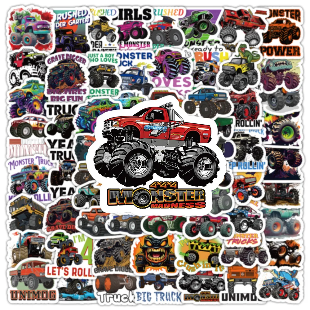10/30/50/100PCS Funny Monster Truck Stickers Cool Car Game Sticker Scrapbook Luggage Laptop Phone Guitar Bike Decals Kids Toys
10/30/50/100PCS Funny Monster Truck Stickers Cool Car Game Sticker Scrapbook Luggage Laptop Phone Guitar Bike Decals Kids Toys
