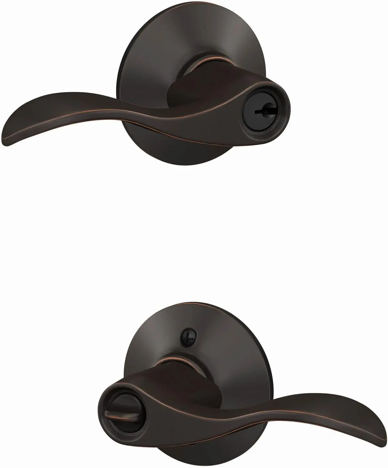 Aged Bronze Keyed Entry Door Lever Lock with Easy Installation and High Security Certification
Aged Bronze Keyed Entry Door Lever Lock with Easy Installation and High Security Certification
