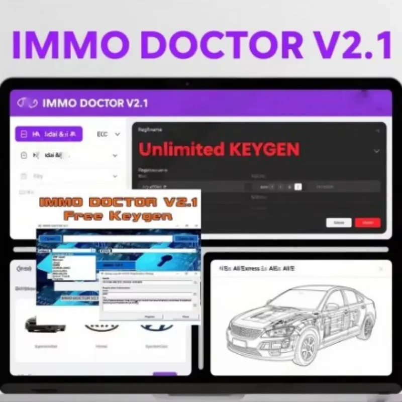 IMMO DOCTOR V2.1 obd2 scanner With Unlimited KEYGEN MULTI BRAND Immo Off Software ECU Chip Tuning for sim2k MT38 ME 17.9.2 MED17
IMMO DOCTOR V2.1 obd2 scanner With Unlimited KEYGEN MULTI BRAND Immo Off Software ECU Chip Tuning for sim2k MT38 ME 17.9.2 MED17