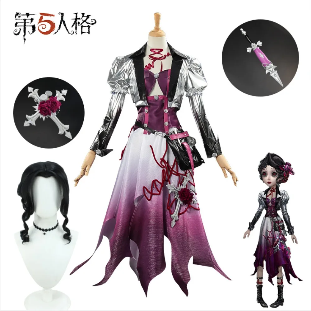 Identity V Doctor Silver Antimony Cosplay Set Exquisite Dress Full Costume Adult Women Game Halloween Carnival Party Outfit
Identity V Doctor Silver Antimony Cosplay Set Exquisite Dress Full Costume Adult Women Game Halloween Carnival Party Outfit
