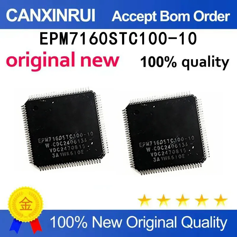 (5pcs-100pcs)EPM7160STC100-10 EPM7160STC100 TQFP100 Spot Chip IC
(5pcs-100pcs)EPM7160STC100-10 EPM7160STC100 TQFP100 Spot Chip IC