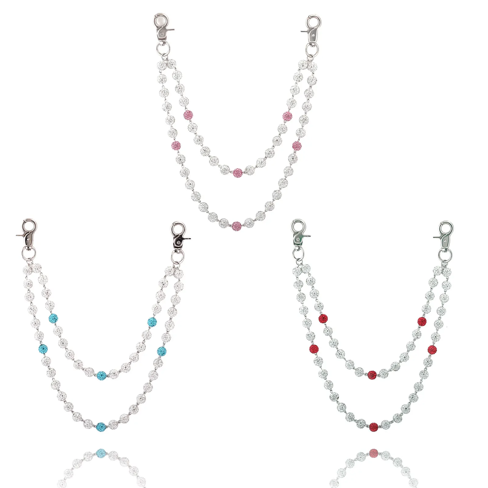 Hip Hop Jewelry Wallet Chain 10mm Disco Rhinestone Cluster Ball Beads Pendant Bag Jeans Pocket Belt Chain
Hip Hop Jewelry Wallet Chain 10mm Disco Rhinestone Cluster Ball Beads Pendant Bag Jeans Pocket Belt Chain