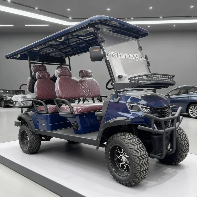 Electric Golf cart Off-road Safari Car 4 6 Seater 60V 72V Golf Cart Custom Tour Electric Shopping Cart Sale Golf Buggy Electric
Electric Golf cart Off-road Safari Car 4 6 Seater 60V 72V Golf Cart Custom Tour Electric Shopping Cart Sale Golf Buggy Electric