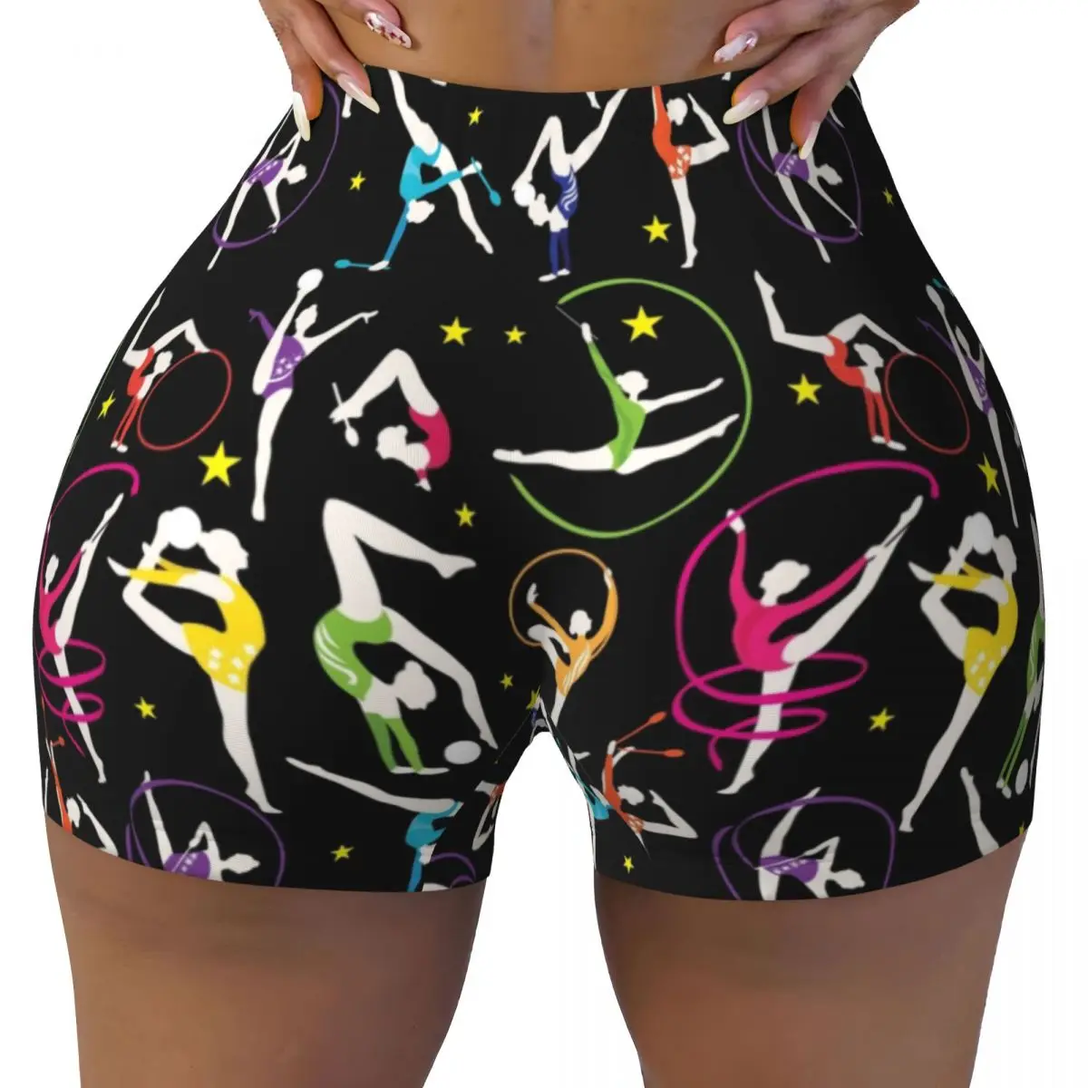 Custom Dance Rhythmic Gymnastics Biker Running Workout Shorts Women's Gym Athletic Yoga Shorts
Custom Dance Rhythmic Gymnastics Biker Running Workout Shorts Women's Gym Athletic Yoga Shorts