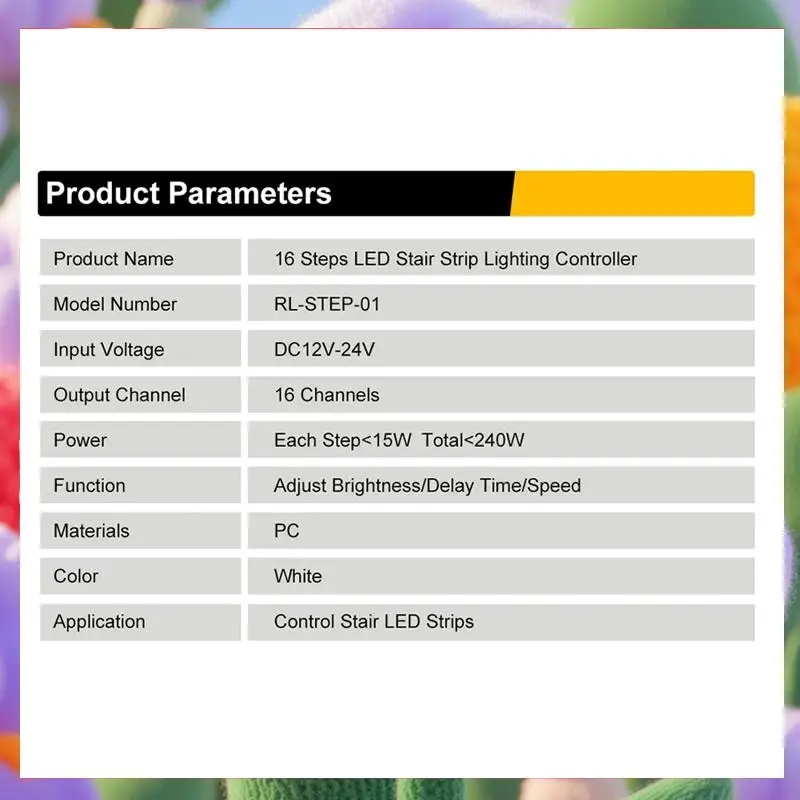 16 Channels Led Stair Light Staircase Controller 2 PIR For Indoor Flexible LED COB Strip Light-ABXK
16 Channels Led Stair Light Staircase Controller 2 PIR For Indoor Flexible LED COB Strip Light-ABXK