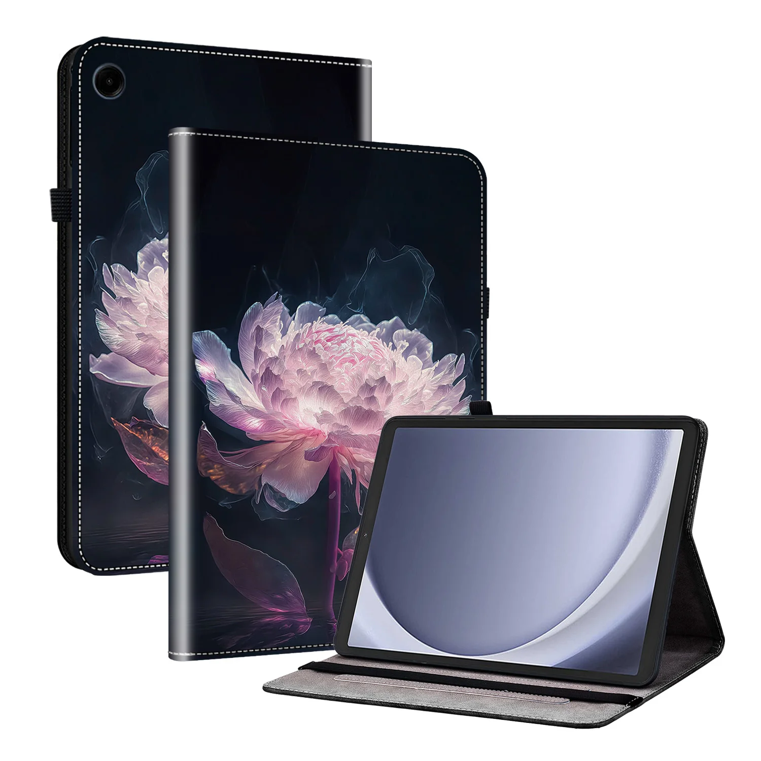 For Samsung Galaxy Tab A11 Leather Case Pattern Printed Stand Tablet Cover with Card Slots - Purple Peony
For Samsung Galaxy Tab A11 Leather Case Pattern Printed Stand Tablet Cover with Card Slots - Purple Peony