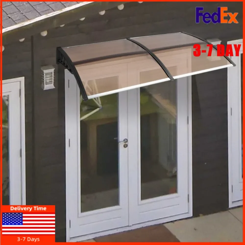 Window Door Awning Canopy 80" x 38", Door Outdoor Window Awning Exterior,Hollow Sheet,Front Door Overhang Awning for Sun Shutter
Window Door Awning Canopy 80" x 38", Door Outdoor Window Awning Exterior,Hollow Sheet,Front Door Overhang Awning for Sun Shutter