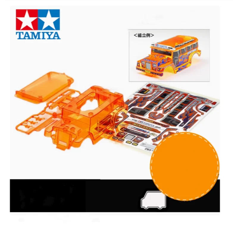 Tamiya 4V Accessories 2021 venue limit orange transparent car shell school bus sightseeing car hard shell 95632
Tamiya 4V Accessories 2021 venue limit orange transparent car shell school bus sightseeing car hard shell 95632