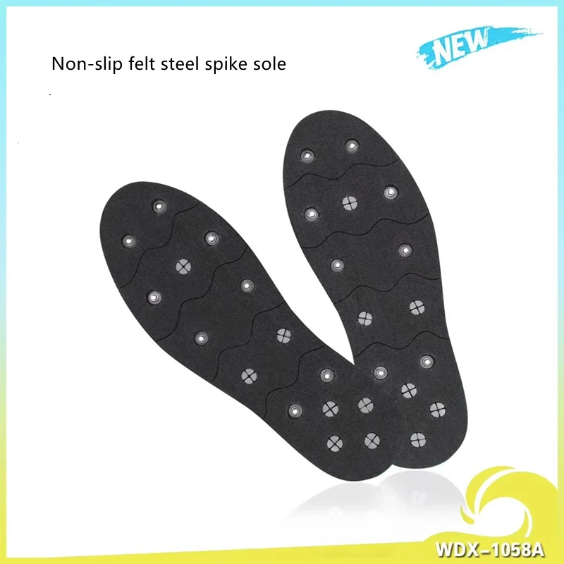 JEERKOOL Rock Felt Sole With Nails Removable Sole Felt Spike Bottom Quality for Rocking Shoes Fishing Waders Size 39-45
JEERKOOL Rock Felt Sole With Nails Removable Sole Felt Spike Bottom Quality for Rocking Shoes Fishing Waders Size 39-45