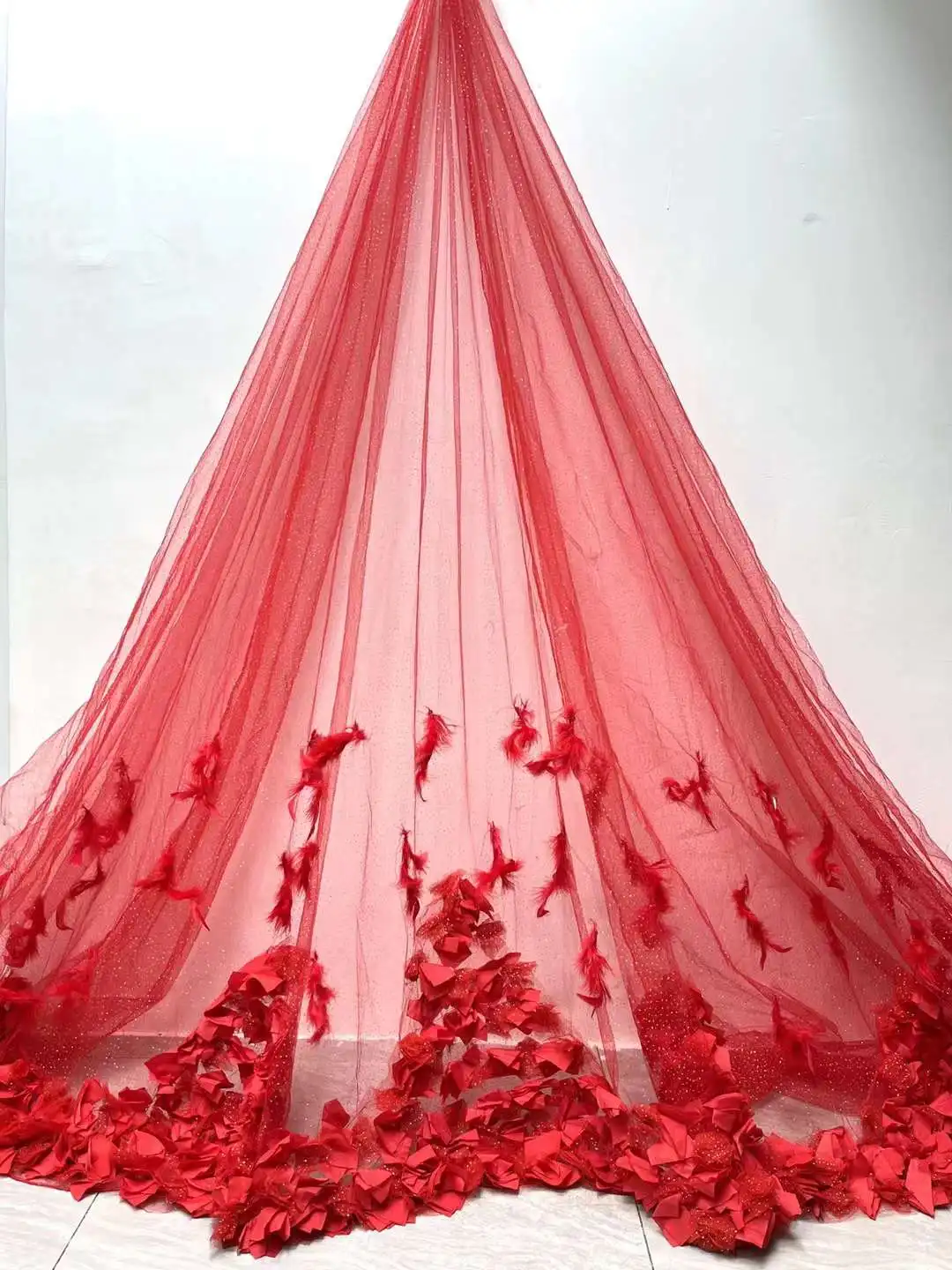 Beautiful /The Latest 3D Flowers Embroidery French tulle net lace Nigeria fabric lace For Evening dresses Weddings Party 5yards
Beautiful /The Latest 3D Flowers Embroidery French tulle net lace Nigeria fabric lace For Evening dresses Weddings Party 5yards