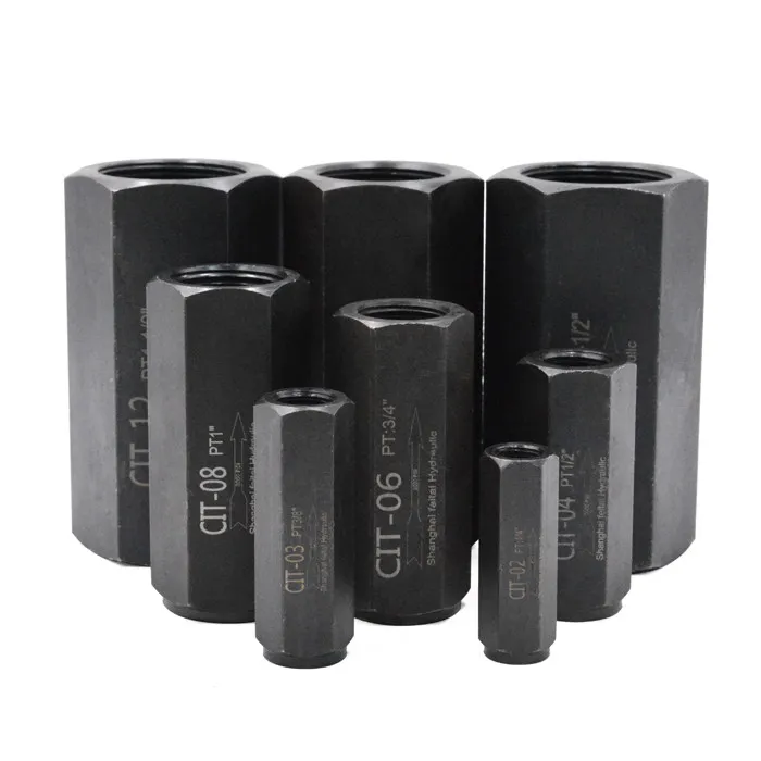 Hydraulic Check Valve, Hydraulic, Tubular Check/Check CIT-02,03,04,06,08
Hydraulic Check Valve, Hydraulic, Tubular Check/Check CIT-02,03,04,06,08