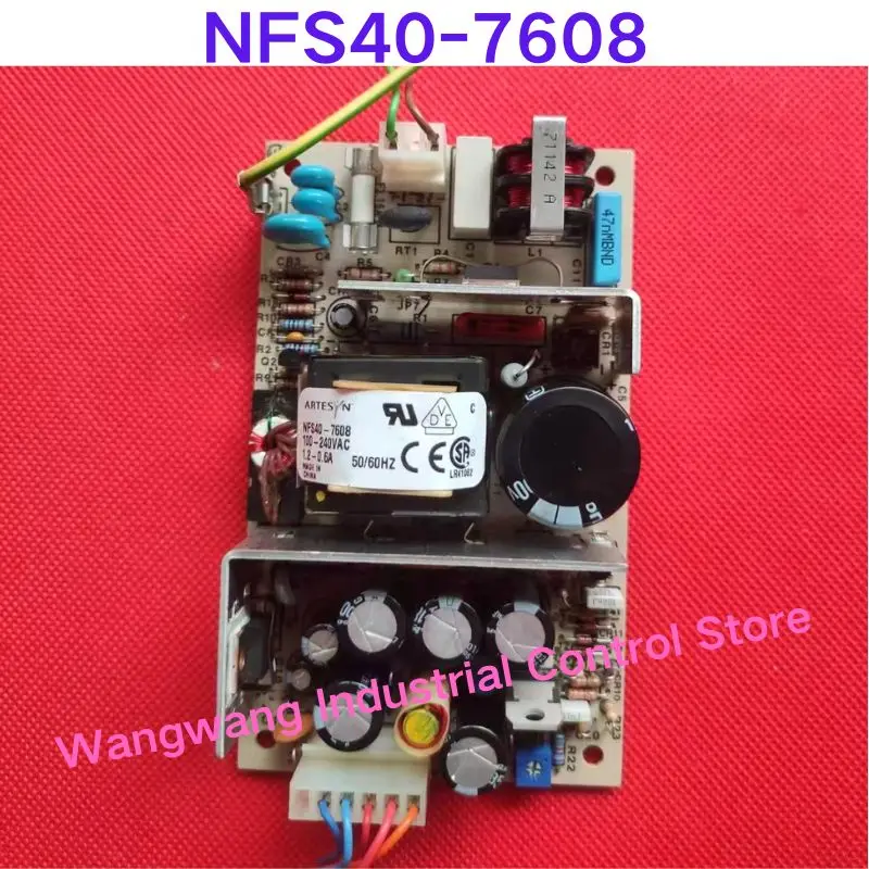 Second-hand test OK Industrial switch power supply NFS40-7608
Second-hand test OK Industrial switch power supply NFS40-7608
