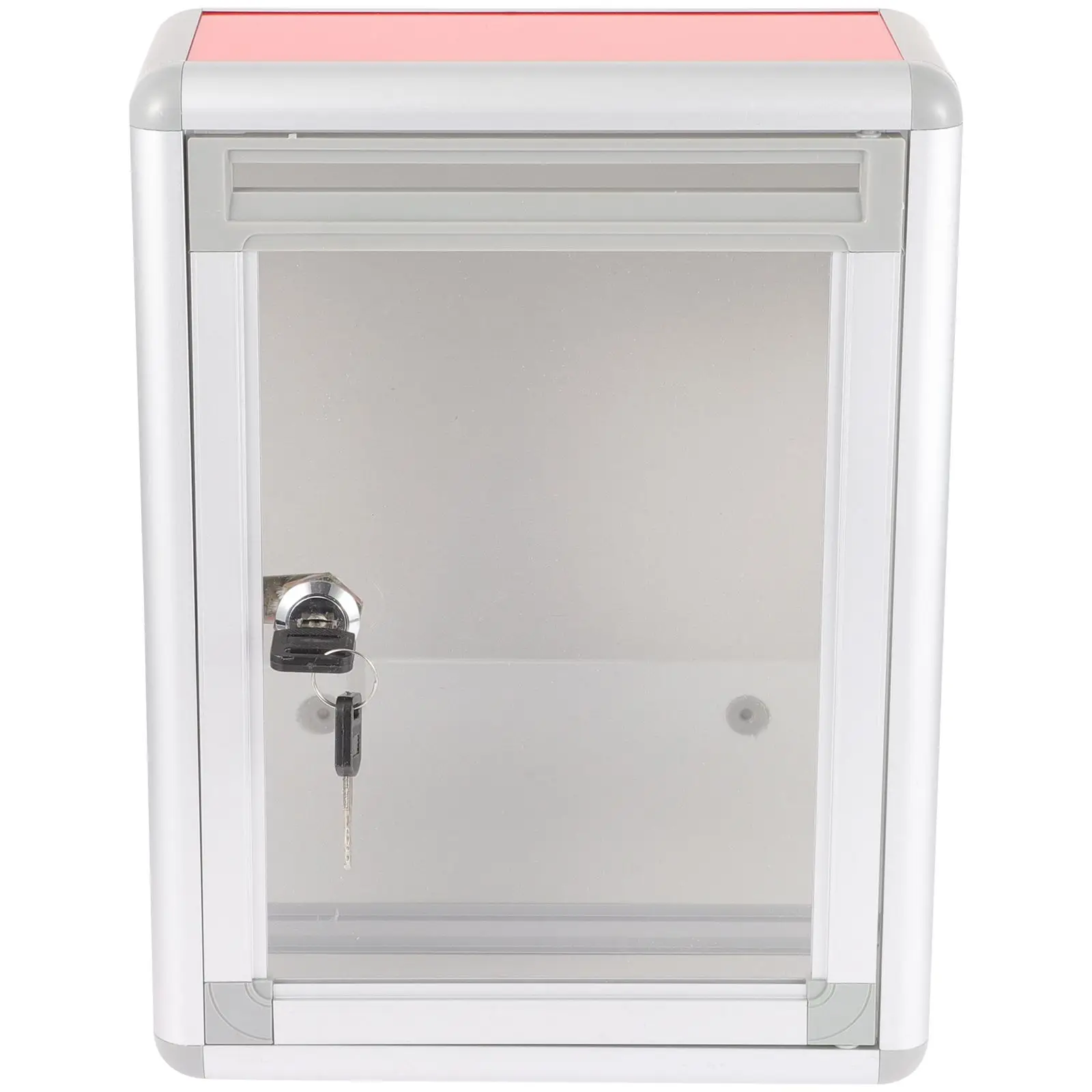 Aluminum Alloy Mounted Mailbox HR019 Transparent Voting Box Complaint Suggestion Storage Bin Lightweight Durable
Aluminum Alloy Mounted Mailbox HR019 Transparent Voting Box Complaint Suggestion Storage Bin Lightweight Durable