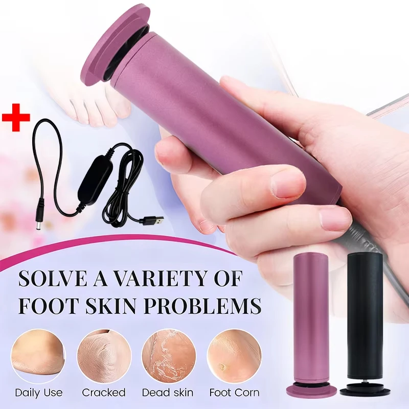 Electric Foot Callus Remover USB Wired Adjustable Speed Pedicure Tool Professional Dead Skin Eraser for Home Foot Care
Electric Foot Callus Remover USB Wired Adjustable Speed Pedicure Tool Professional Dead Skin Eraser for Home Foot Care