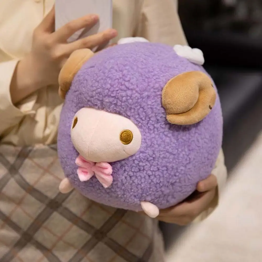 Cartoon Style Purple Color Round Sheep Green Color Pink Color Argali Goat Round Shape Cute Design Sheep Pillow Children Gift
Cartoon Style Purple Color Round Sheep Green Color Pink Color Argali Goat Round Shape Cute Design Sheep Pillow Children Gift