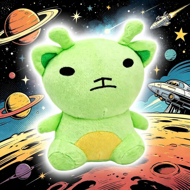 Green Bogur Alien Cat Plushie Doll Cute Alien Cat Stuffed Doll Soft Animal Cotton Doll Toy Birthday Gift
Green Bogur Alien Cat Plushie Doll Cute Alien Cat Stuffed Doll Soft Animal Cotton Doll Toy Birthday Gift