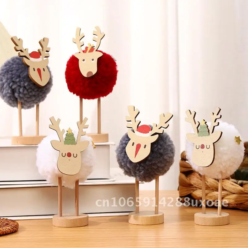 Christmas Decoration Creative Ornaments Elk Old Man Desktop Christmas Tree Ornaments Christmas Decoration Wooden Fur Ball Doll
Christmas Decoration Creative Ornaments Elk Old Man Desktop Christmas Tree Ornaments Christmas Decoration Wooden Fur Ball Doll