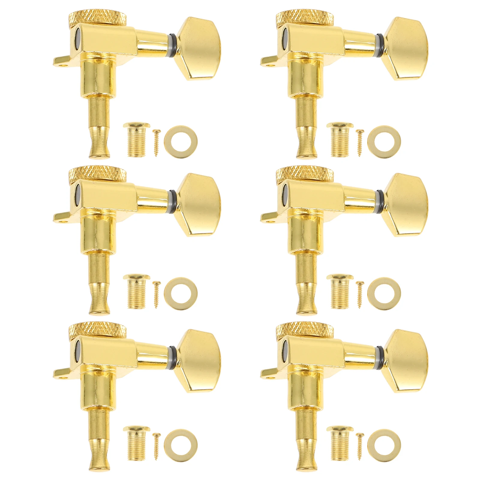 Alloy Guitar Tuners Machine Heads Knobs Fully Enclosed for Acoustic Electric Guitars Durable Easy Install Stable Sound Guitar
Alloy Guitar Tuners Machine Heads Knobs Fully Enclosed for Acoustic Electric Guitars Durable Easy Install Stable Sound Guitar