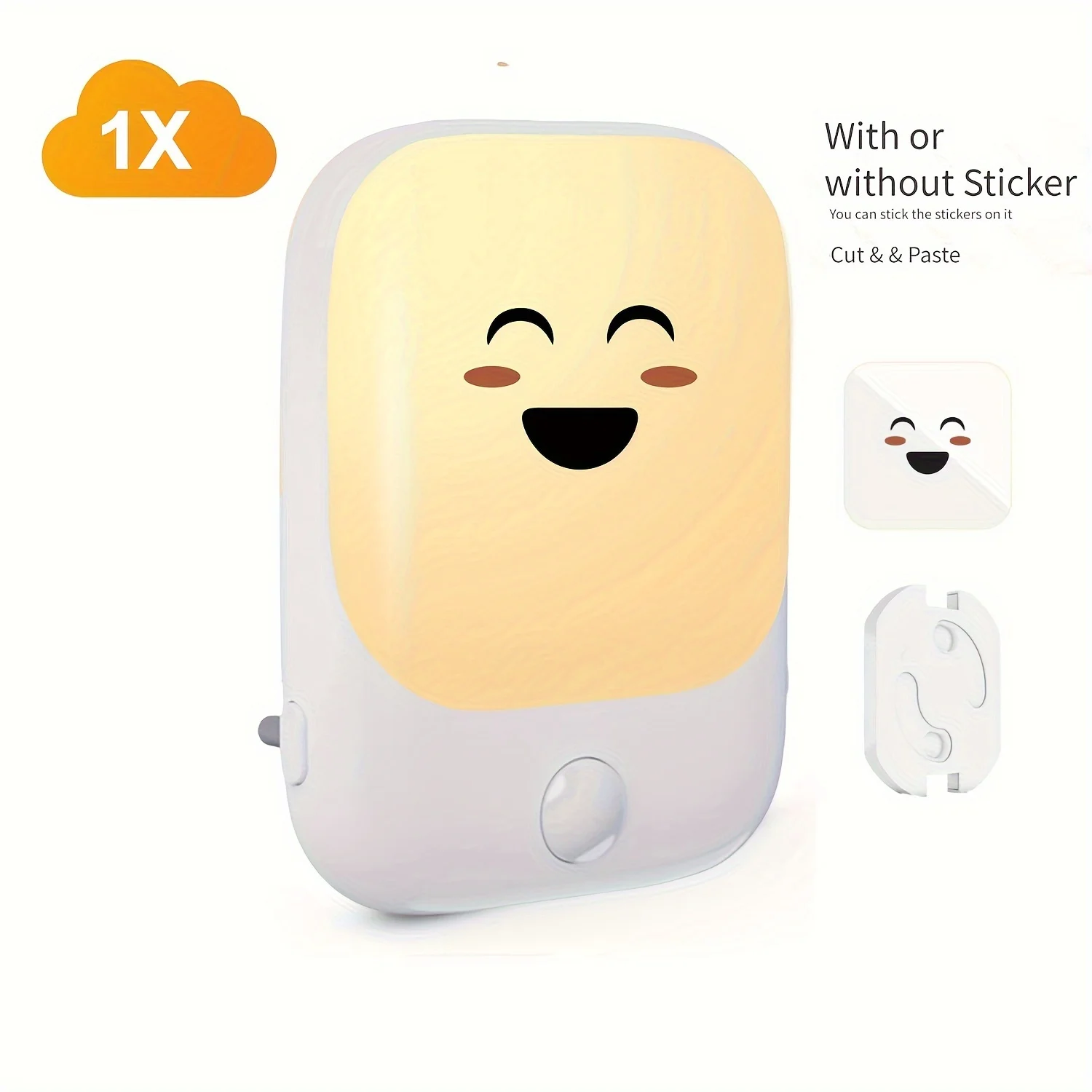 1pc Plug In Night Light, Warm White LED Night Light, With Smart Dusk To Dawn Sensor, For Bedroom, Bathroom, Hallway, Stairs
1pc Plug In Night Light, Warm White LED Night Light, With Smart Dusk To Dawn Sensor, For Bedroom, Bathroom, Hallway, Stairs