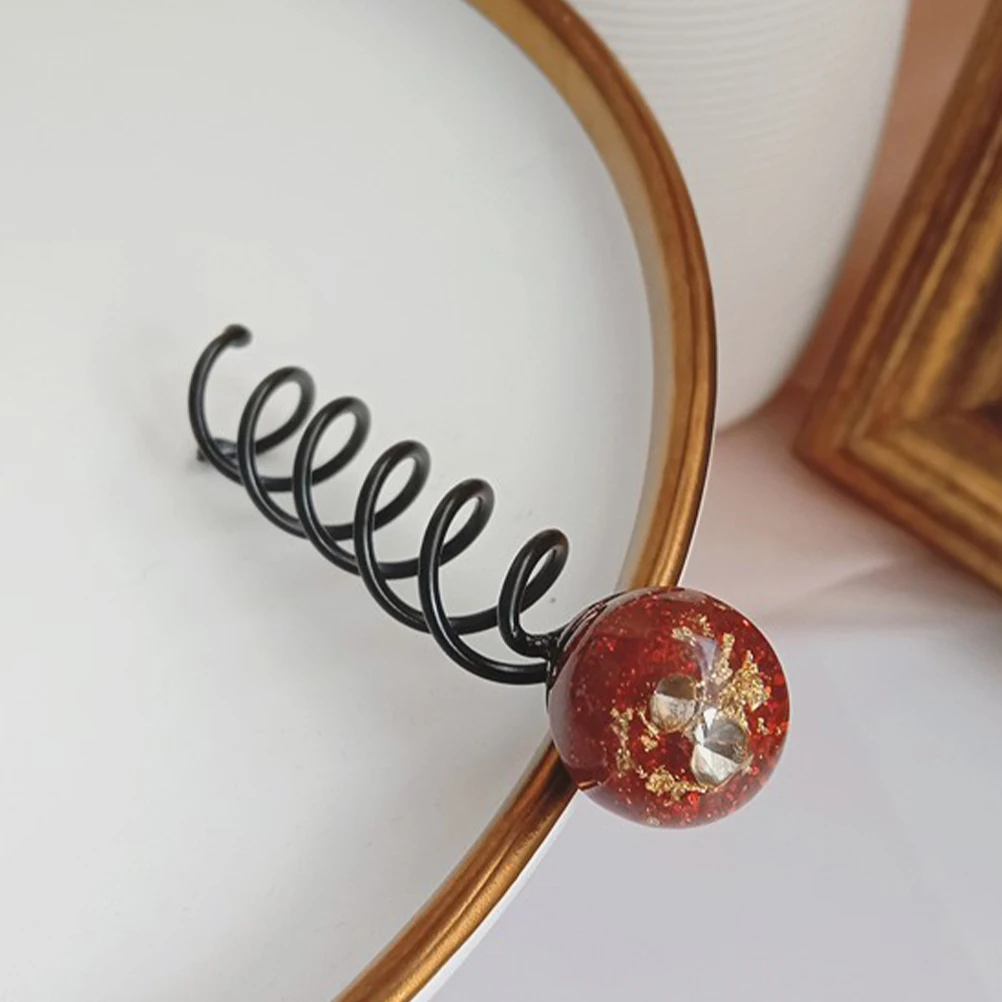Spiral Clips Hair Bun Accessories Women Girls Blue Red Spiral Chuck Hairpin Shaper Metal Stick Reusable Durable Easy Hairstyle
Spiral Clips Hair Bun Accessories Women Girls Blue Red Spiral Chuck Hairpin Shaper Metal Stick Reusable Durable Easy Hairstyle