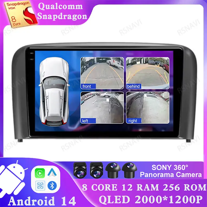 Android 14 For Volvo S80 1998 1999 2000 2001 2002 2003 2004 2005 2006 2DIN Carplay Auto BT 5G WIFI Multimedia Stereo GPS DSP Car
Android 14 For Volvo S80 1998 1999 2000 2001 2002 2003 2004 2005 2006 2DIN Carplay Auto BT 5G WIFI Multimedia Stereo GPS DSP Car
