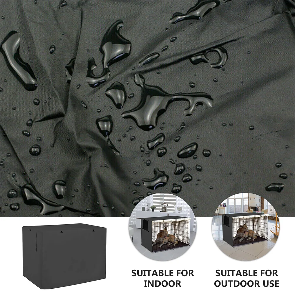 Pet Cage Protection Cover Kennel Protector Outdoor Dog Wire Crate Accessory Oxford Cloth Waterproof
Pet Cage Protection Cover Kennel Protector Outdoor Dog Wire Crate Accessory Oxford Cloth Waterproof