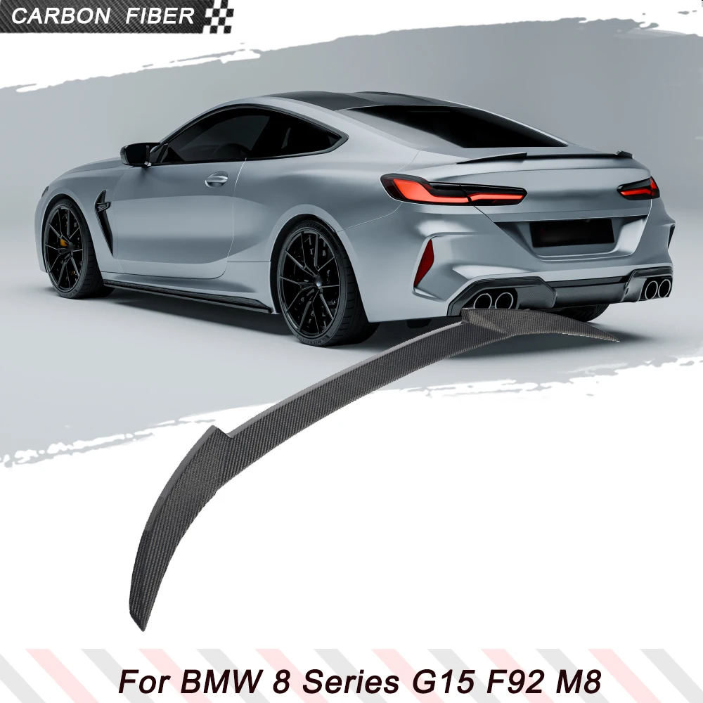 Carbon Fiber Car Rear Trunk Racing Spoiler for BMW 8 Series G15 F92 M8 Coupe 2019-2024 Car Trunk Boot Wing Spoiler Body Kits
Carbon Fiber Car Rear Trunk Racing Spoiler for BMW 8 Series G15 F92 M8 Coupe 2019-2024 Car Trunk Boot Wing Spoiler Body Kits