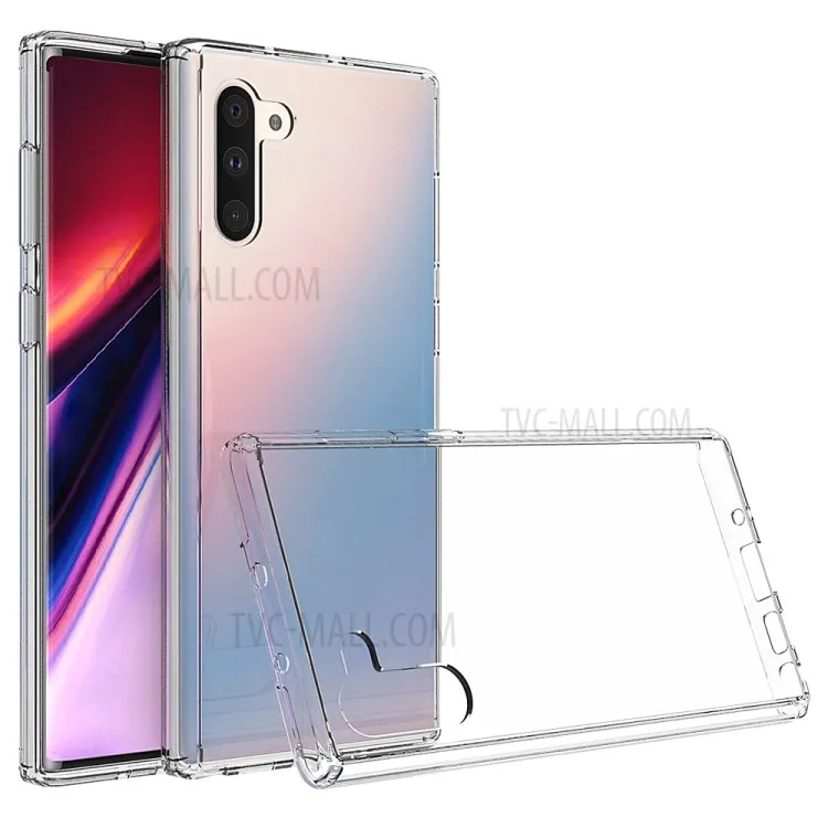Clear Transparent Anti-scratch Acrylic + TPU Back Hybrid Cell Shell for Samsung Galaxy Note 10 / Note 10 5G
Clear Transparent Anti-scratch Acrylic + TPU Back Hybrid Cell Shell for Samsung Galaxy Note 10 / Note 10 5G