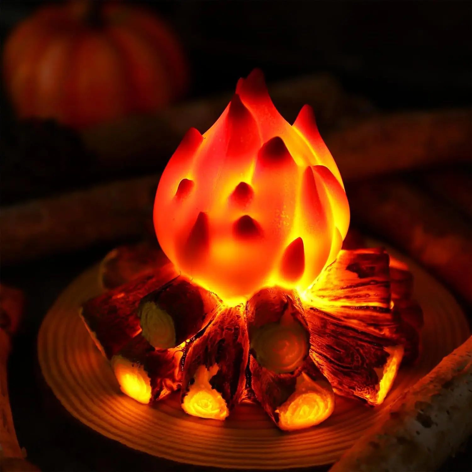Flameless Fireplace Lamp Light 3D Wood Realistic Fire LED Charcoal Flame Simulation Wooden Night Lamps for Home Festival Decor
Flameless Fireplace Lamp Light 3D Wood Realistic Fire LED Charcoal Flame Simulation Wooden Night Lamps for Home Festival Decor