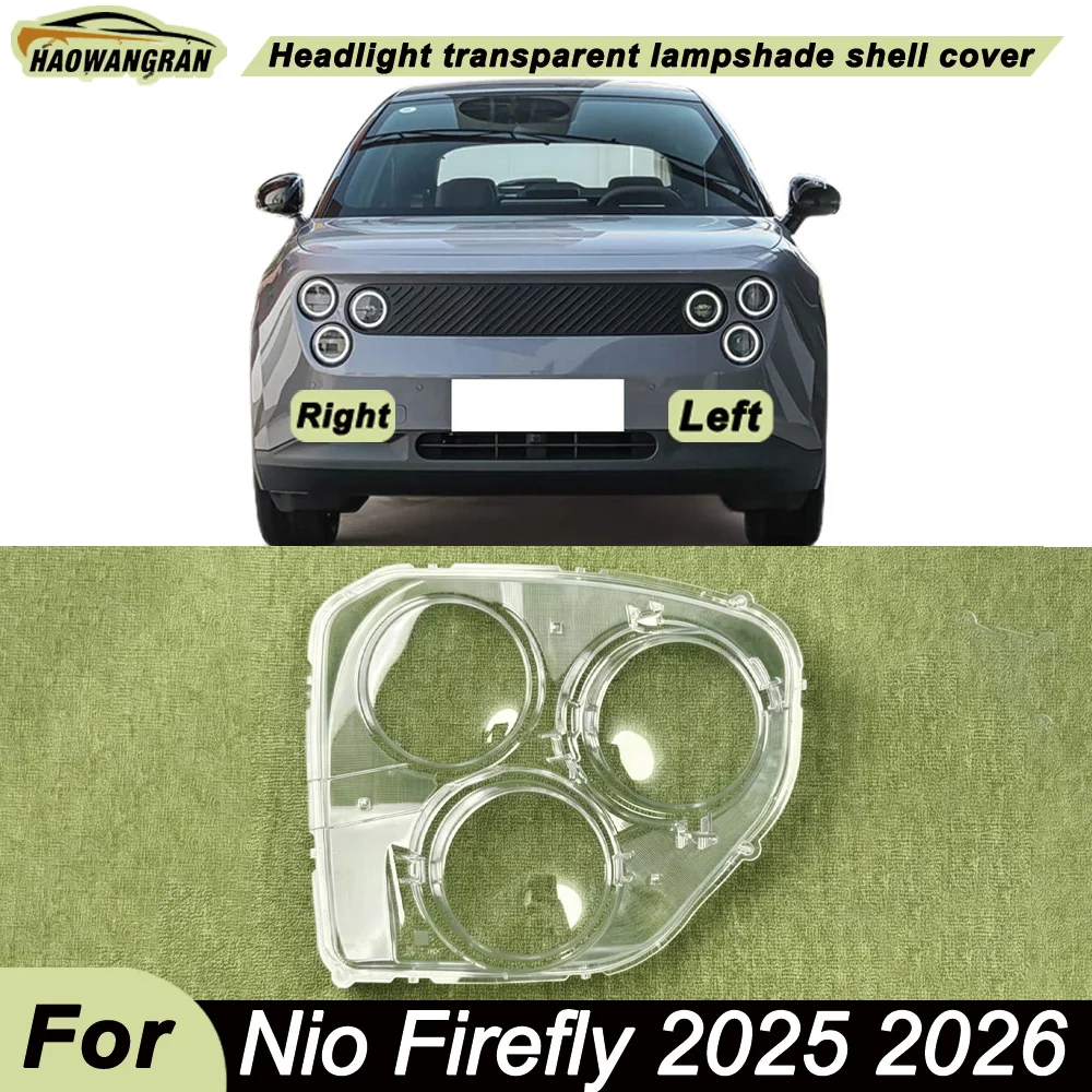 Front Headlight Cover Transparent Lamp Shade Headlamp Shell Lens Plexiglass Replace Original Lampshade 2025 2026 For Nio Firefly
Front Headlight Cover Transparent Lamp Shade Headlamp Shell Lens Plexiglass Replace Original Lampshade 2025 2026 For Nio Firefly