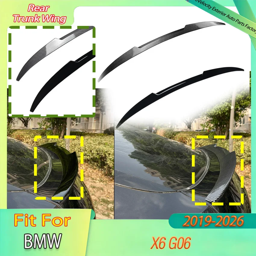 Rear Trunk Spoiler Wing Lip for BMW X6 G06 2019 2020 2021 2022 2023 2024 2025 2026 M4 Style Shark Fin Trim Body Kits Accessories
Rear Trunk Spoiler Wing Lip for BMW X6 G06 2019 2020 2021 2022 2023 2024 2025 2026 M4 Style Shark Fin Trim Body Kits Accessories