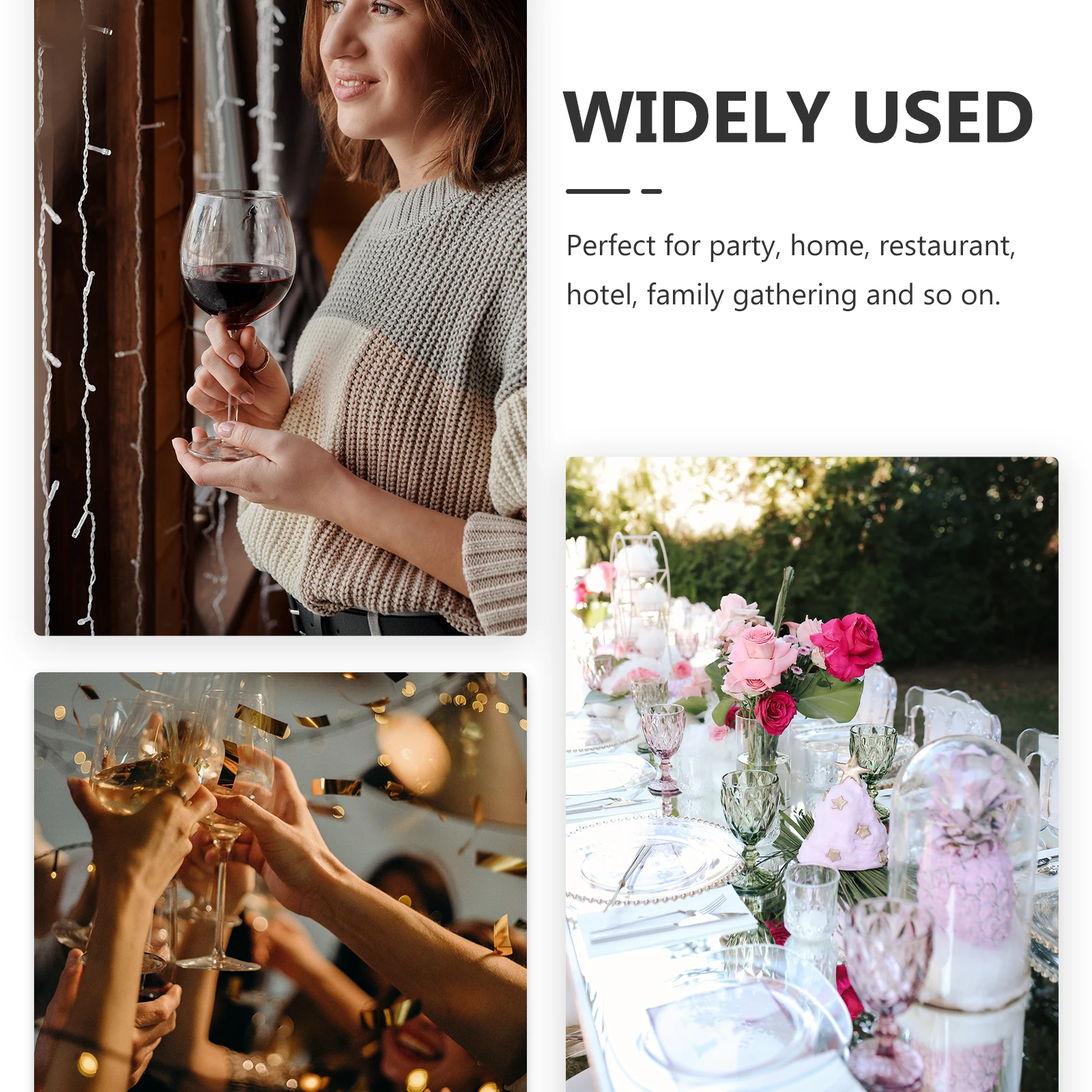 Double Wall Glass High grade Stainless Steel Exquisite Craftsmanship Easy to Clean Multipurpose Goblet Perfect for Party
Double Wall Glass High grade Stainless Steel Exquisite Craftsmanship Easy to Clean Multipurpose Goblet Perfect for Party