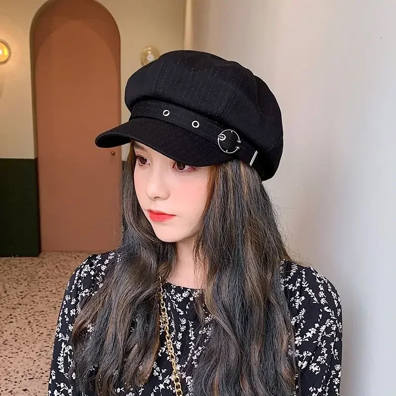 Berets Women Solid Students Chic Streetwear Hot Sale Korean Version Leisure All-match Travel Outdoor Classy Retro Caps Feminine
Berets Women Solid Students Chic Streetwear Hot Sale Korean Version Leisure All-match Travel Outdoor Classy Retro Caps Feminine