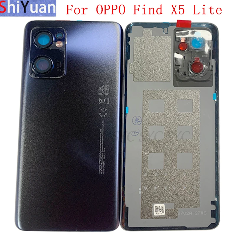 Original Battery Cover Rear Door Housing Back Case For OPPO Find X5 Lite Battery Cover with Logo Replacement Parts
Original Battery Cover Rear Door Housing Back Case For OPPO Find X5 Lite Battery Cover with Logo Replacement Parts