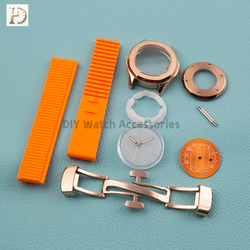 Ladies‘s Rose Watch Case Rubber Strap for AQUANAUT Nautilus Case NH05 Dial Hands for NH05 Movement Stainless Steel Case Parts
Ladies‘s Rose Watch Case Rubber Strap for AQUANAUT Nautilus Case NH05 Dial Hands for NH05 Movement Stainless Steel Case Parts