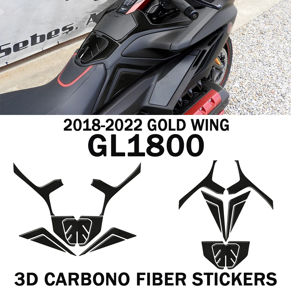GL1800 3D Carbon Fiber Anti-slip Decals Accessories for Honda Goldwing GL 1800 2018-2022 Gold Wing Motorcycle Fuel Tank Stickers
GL1800 3D Carbon Fiber Anti-slip Decals Accessories for Honda Goldwing GL 1800 2018-2022 Gold Wing Motorcycle Fuel Tank Stickers