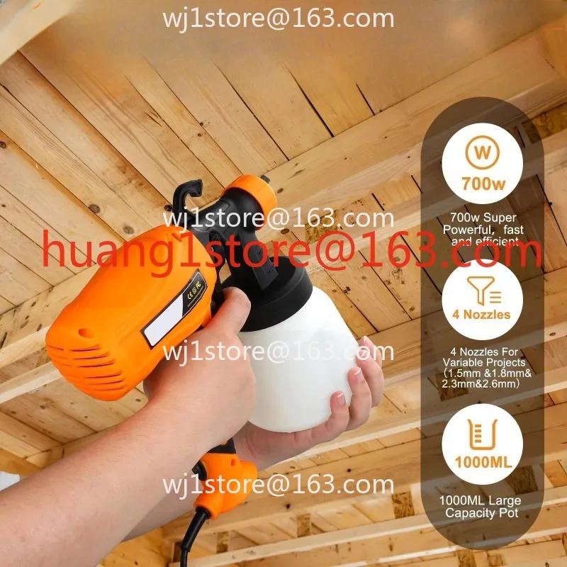 900ml Cordless Portable Electric High Pressure Spraying Machine
900ml Cordless Portable Electric High Pressure Spraying Machine
