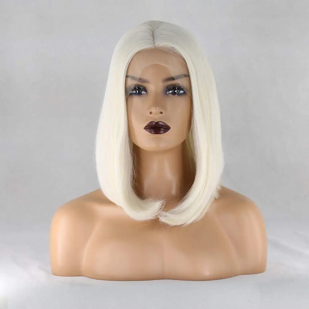 Sylvia Wig 60#Color Synthetic Blonde Lace Front Short Bob Wigs Heat Resistant Fiber Hair Wigs 14"
Sylvia Wig 60#Color Synthetic Blonde Lace Front Short Bob Wigs Heat Resistant Fiber Hair Wigs 14"