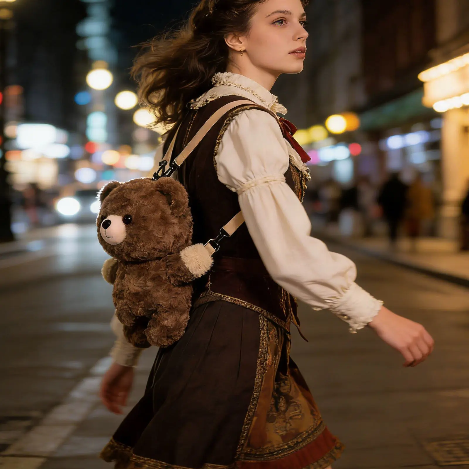 Bear Shaped Backpack Adorable Cartoon Character Crossbody Shoulder Bag Spacious Casual Daypack for Girls Children School Outdoor
Bear Shaped Backpack Adorable Cartoon Character Crossbody Shoulder Bag Spacious Casual Daypack for Girls Children School Outdoor