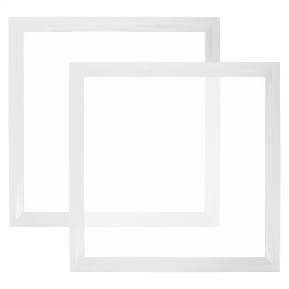 2Pcs Integrated Ceiling Lamp Cover Lightweight Aluminum Lighting Covers LED Trim Square Fixture Tool Parts
2Pcs Integrated Ceiling Lamp Cover Lightweight Aluminum Lighting Covers LED Trim Square Fixture Tool Parts