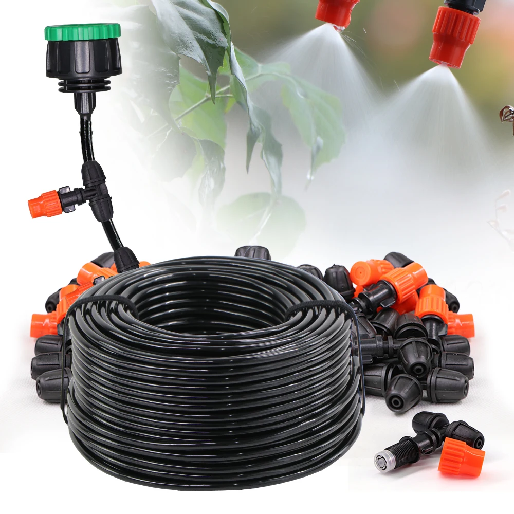 MUCIAKIE Adjustable 1/4'' Misting Watering Kit with New Lock Design - Prevents Nozzle Detachment,Ideal for Garden Irrigation
MUCIAKIE Adjustable 1/4'' Misting Watering Kit with New Lock Design - Prevents Nozzle Detachment,Ideal for Garden Irrigation
