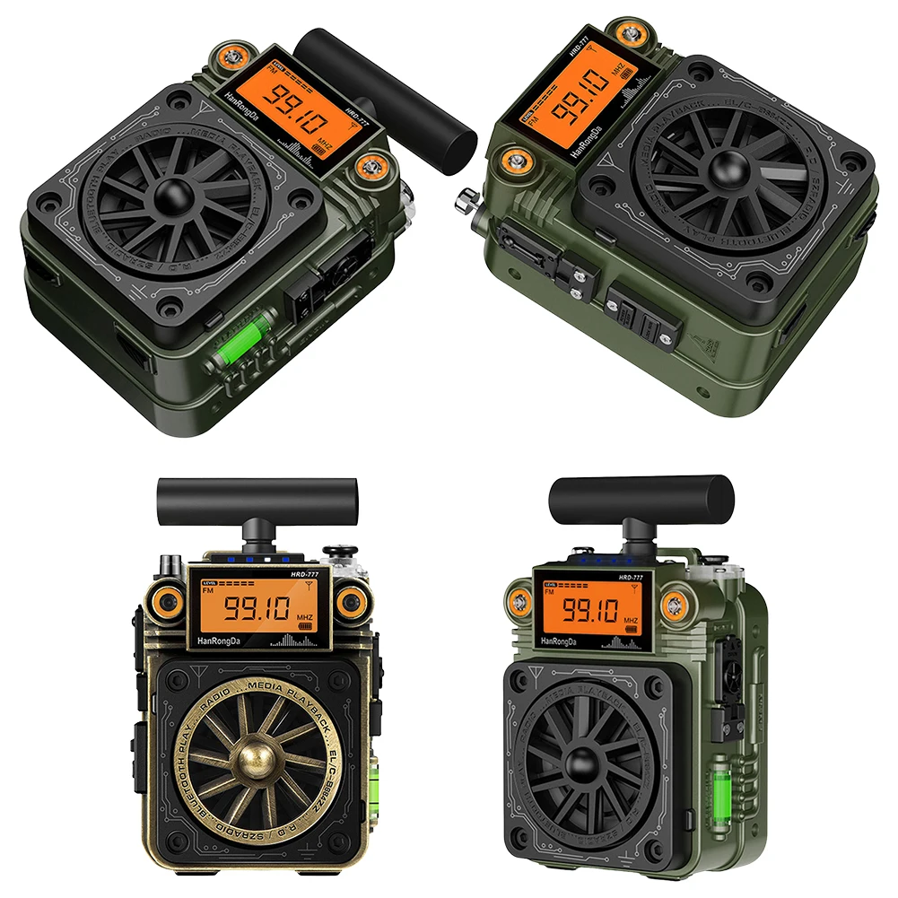 Full-Band Mini Radio with BT Speaker Portable Radio Suitable for Camping Emergency
Full-Band Mini Radio with BT Speaker Portable Radio Suitable for Camping Emergency