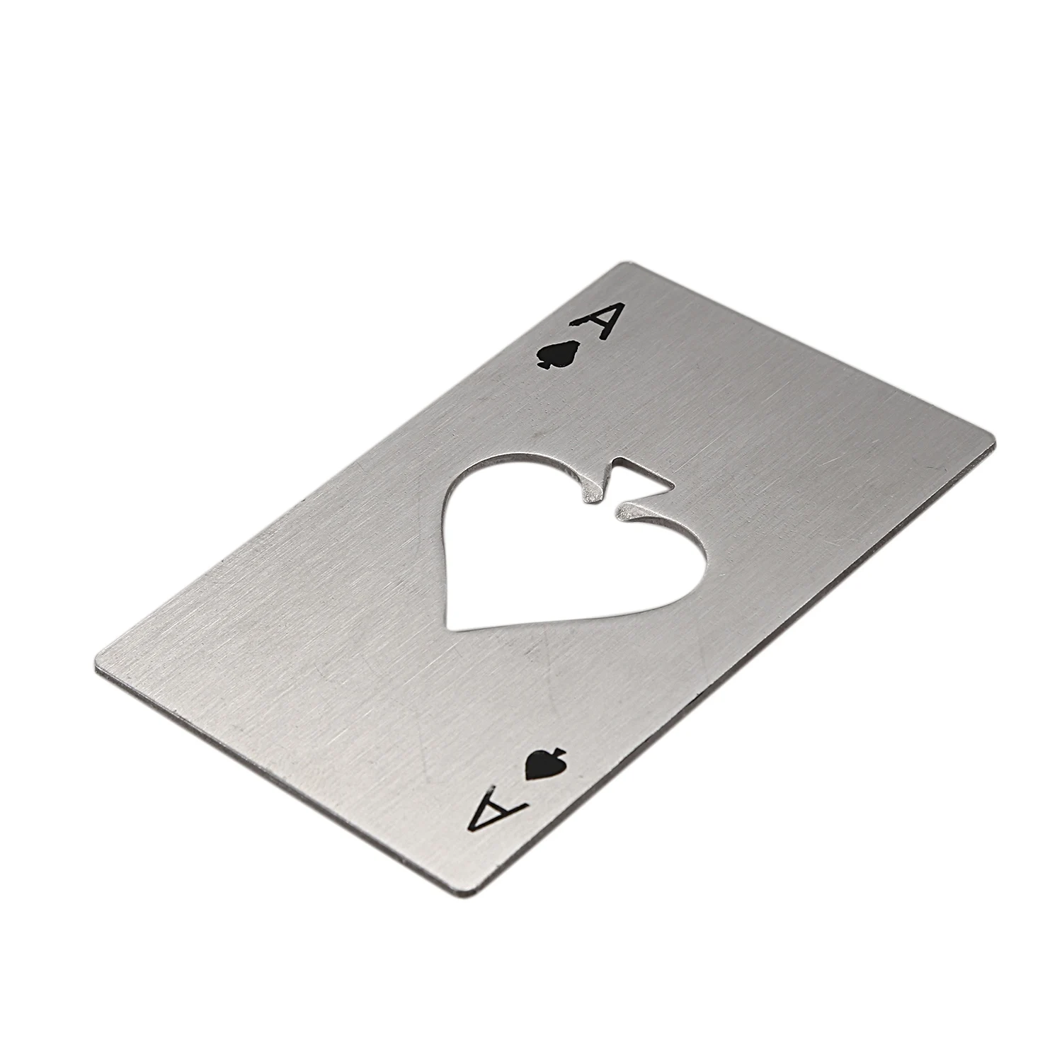 B17B Playing Card Ace Of Spades Poker Bar Tool Soda Stainless Steal Beer Bottle Cap Opener
B17B Playing Card Ace Of Spades Poker Bar Tool Soda Stainless Steal Beer Bottle Cap Opener